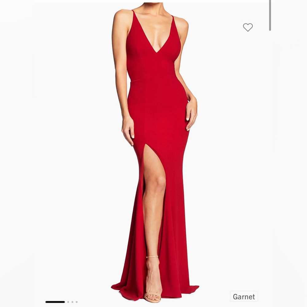 Dress the Population Long Red dress